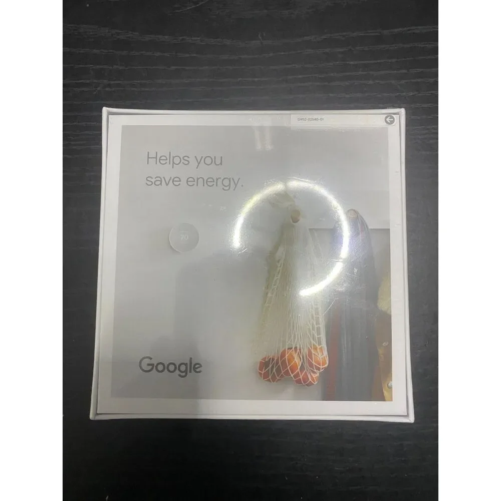 Google Nest Thermostat Programmable Smart Home Snow White GA01334-US NWT Sealed